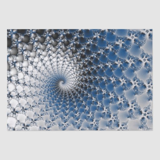 Papier Mousseline papier tissu ciel et nuages (Recto)