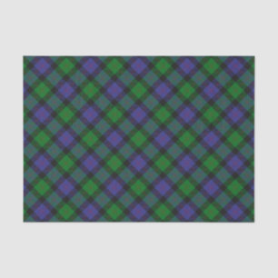 Papier Mousseline Papier Tissu Clan Blair Tartan
