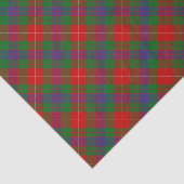 Papier Mousseline Papier Tissu Clan Fraser Tartan (Détail)