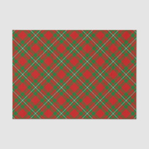 Papier Mousseline Papier Tissu Clan Gregor Tartan