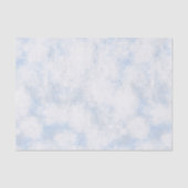 Papier Mousseline Papier Tissu Clouds & Ciel Blanc (Recto)