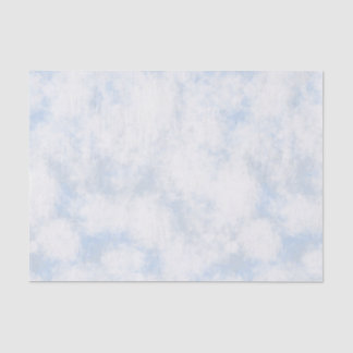 Papier Mousseline Papier Tissu Clouds & Ciel Blanc