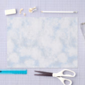 Papier Mousseline Papier Tissu Clouds & Ciel Blanc (Artisanat)