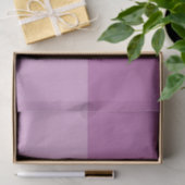 Papier Mousseline Papier Tissu couleur deux tons personnalisable (Cadeau)