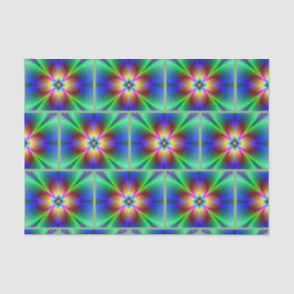 Papier Mousseline Papier Tissu couleur Neon Daisy