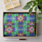 Papier Mousseline Papier Tissu couleur Neon Daisy (Cadeau)