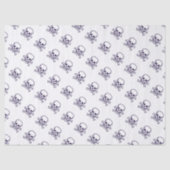 Papier Mousseline Papier tissu crâne n os (Recto)