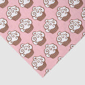 Papier Mousseline Papier Tissu Cupcake (Détail)