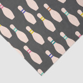 Papier Mousseline Papier Tissu Cute Bowling Pins (Détail)