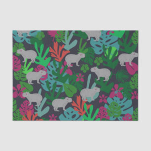 Papier Mousseline Papier Tissu Cute Capybara