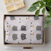 Papier Mousseline Papier Tissu Cute Cats (Cadeau)