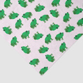 Papier Mousseline Papier Tissu Cute Frogs (Détail)