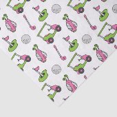 Papier Mousseline Papier Tissu Cute Golf (Détail)