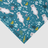 Papier Mousseline Papier Tissu Cute Otter (Détail)