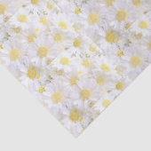 Papier Mousseline Papier Tissu Daisis (Détail)