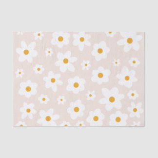 Papier Mousseline Papier Tissu Daisy