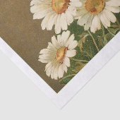 Papier Mousseline Papier Tissu Daisy vintage (Détail)
