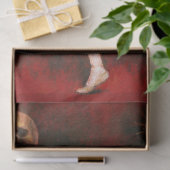 Papier Mousseline Papier Tissu Dancing Devil vintage (Cadeau)