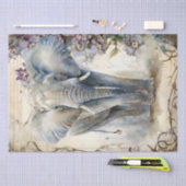 Papier Mousseline Papier Tissu d'aquarelle éléphant (Artisanat)