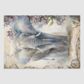 Papier Mousseline Papier Tissu d'aquarelle éléphant (Recto)