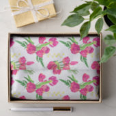 Papier Mousseline Papier Tissu d'aquarelle rose (Cadeau)