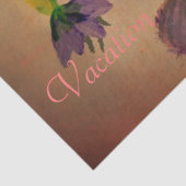 Papier Mousseline Papier Tissu D'Artisanat Violet Et Rose (Détail)