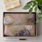 Papier Mousseline Papier Tissu De 10 Livres Qutz Améthyste rose, Bla (Cadeau)