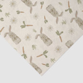 Papier Mousseline Papier tissu de Bunny de printemps (Détail)