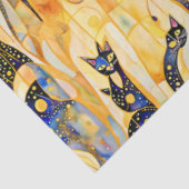 Papier Mousseline Papier Tissu De Chat Abstrait (Détail)