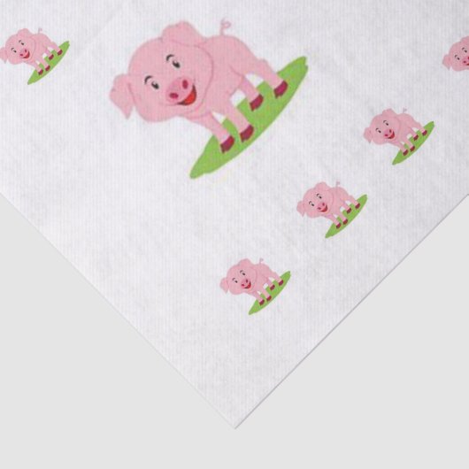 Papier Mousseline Papier Tissu De Cochon (Détail)