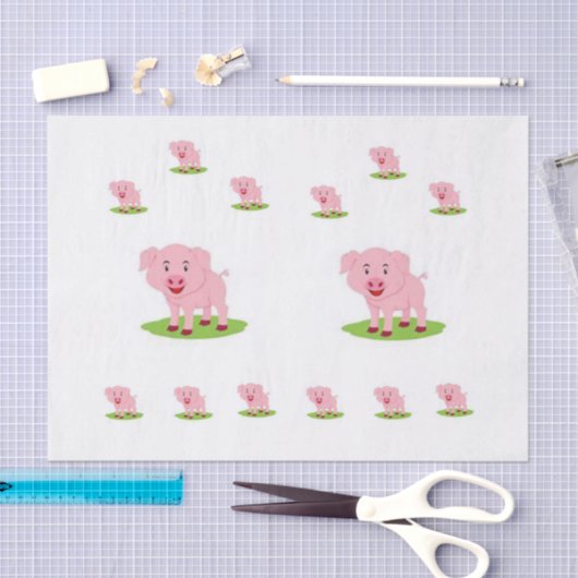 Papier Mousseline Papier Tissu De Cochon (Artisanat)