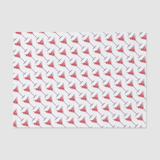 Papier Mousseline Papier Tissu De Cocktails Du Midsiècle (Recto)