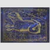 Papier Mousseline papier tissu de constellation cetus (Recto)