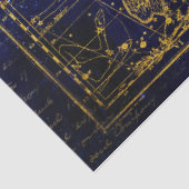 Papier Mousseline papier tissu de constellation d'orion (Détail)