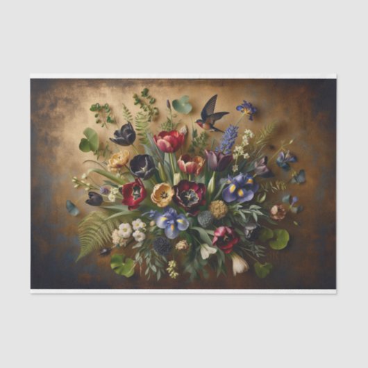 Papier Mousseline Papier Tissu de découpage (Recto)