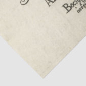 Papier Mousseline Papier Tissu de découpage Alphabet vintage (Détail)