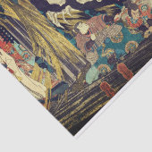 Papier Mousseline Papier Tissu de découpage crâne vintage (Détail)