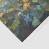 Papier Mousseline Papier Tissu De Découpage De Printemps De Shetland (Détail)