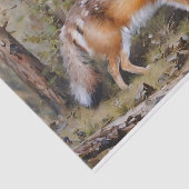 Papier Mousseline Papier Tissu De Découpage De Renard Migné (Détail)