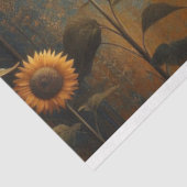 Papier Mousseline Papier Tissu De Découpage Des Fleurs De Soleil (Détail)