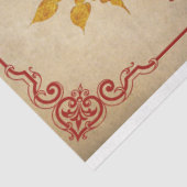 Papier Mousseline Papier Tissu De Découpage Floral Vibrant (Détail)