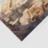 Papier Mousseline Papier Tissu De Découpage Inspiré De Verre Tissu (Détail)