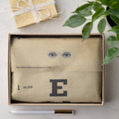 Papier Mousseline Papier Tissu De Découpage - Papier Oeil Ancien (Cadeau)