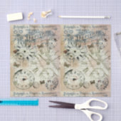 Papier Mousseline Papier Tissu De Découpage - Papillon Toucher Vinta (Artisanat)