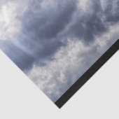 Papier Mousseline Papier Tissu de découpage Sky Cumulus Nuages (Détail)