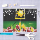 Papier Mousseline Papier Tissu de FOOTBALL DU DIMANCHE SOIR (Artisanat)