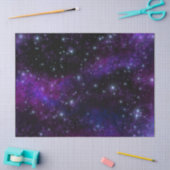 Papier Mousseline Papier Tissu De Galaxie Violette (Artisanat)