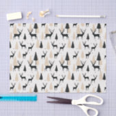 Papier Mousseline Papier Tissu de Holiday Deer (Artisanat)