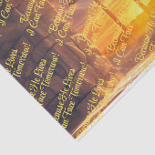 Papier Mousseline Papier Tissu de la résurrection de Pâques (Détail)