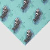 Papier Mousseline Papier Tissu De Loue De Mer (Détail)